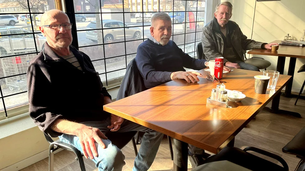 Ulf Carlsson, Ulf Blomkvist och Hans Andersen är alla pensionärer och har ett långt arbetsliv bakom sig. Detta främst inom industriyrken.