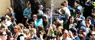 Stökig natt vid studentnation