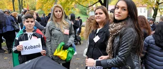 Demonstration fyllde Uppsalas gator