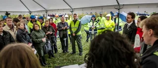 Första spadtaget för universitetets nya miljonbygge