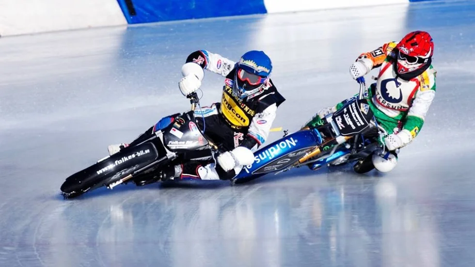 SM-final i isracing. Första heatet.