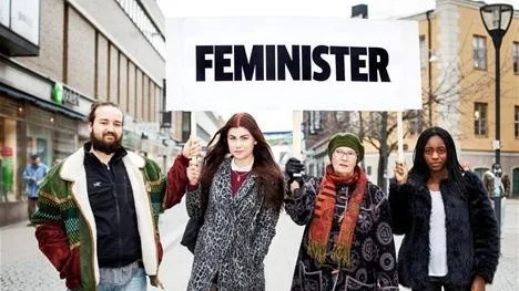 Josef Saffady Åhslund, Fanny Larsson, Gunilla Forsell och Daisy Kintu.
