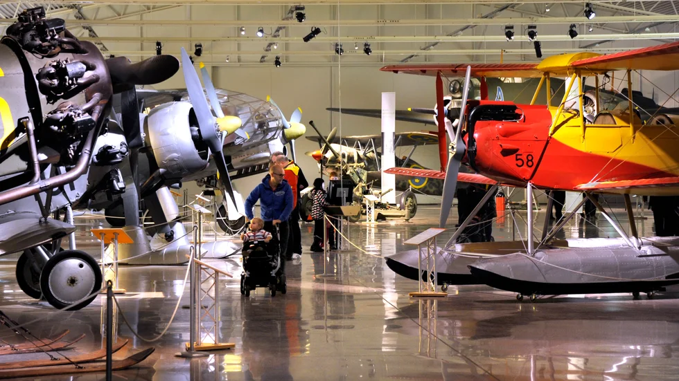 Flygvapenmuseum i Linköping är ett av de museer som ingår i Statens försvarshistoriska museer. Arkivbild.