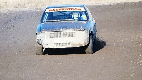 Folkrace på Bergbybanan där både juniorer och seniorer deltog.