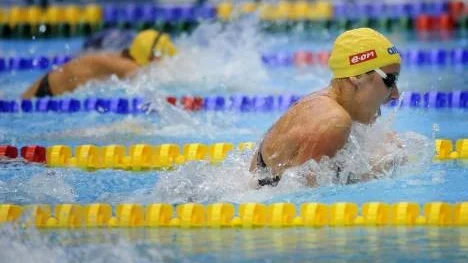 Jennie Johansson vann 50 meter bröstsim på världscupen.
