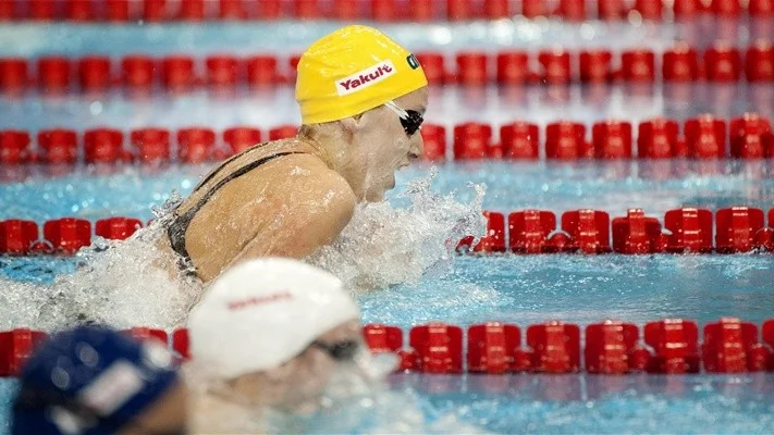Jennie Johansson simning räckte inte till final.