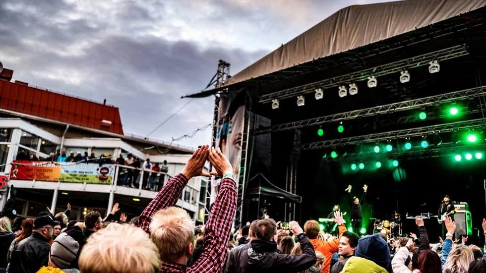 Petter på Kirunafestivalen 2019.