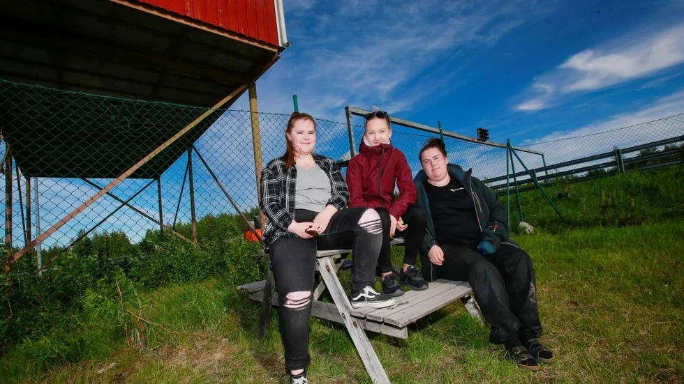 Ida Larsson, Ida Hasselås och Madelene Lundström.