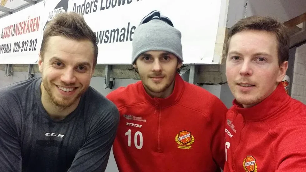 Måltrio. Victor Rollin-Carlsson, Alexander Bjurström och Linus Rotbakken stod för ett mål var när Almtuna besegrade Troja hemma i Gränbyhallen.