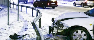 Mycket besvärligt på vägarna