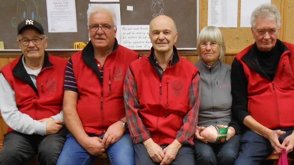 Vinnare. Sture Pettersson, Bengt-Olov Lennartsson, Ingvar Bergdahl, Barbro Idås och Leif Persson.