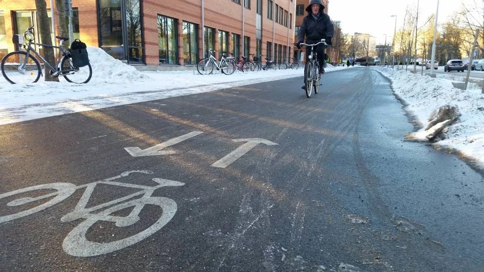 Arbetet med stadens cykelbanor är något som Uppsala uppmärksammas för.