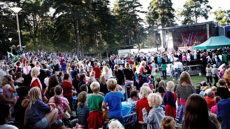 Många som svarat på kommunens enkät saknar konserter och danskvällar på Krutudden. Bilden är från Krutan live 2011.