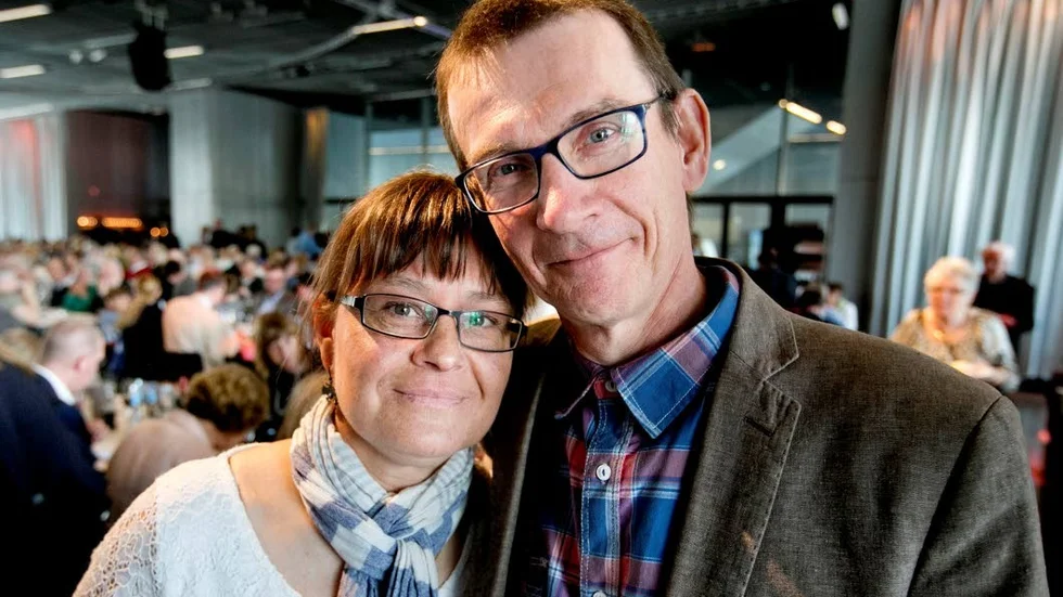 Vinnare 2015. Karin och Börje Haulin.