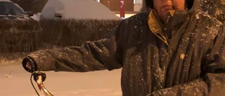 Snöoväder problem för hemtjänsten