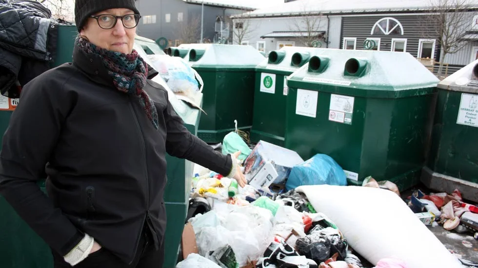 Ulrica Hedlund, Grillby, tycker att de som slänger skräpet är dåliga föredömen för barnen.