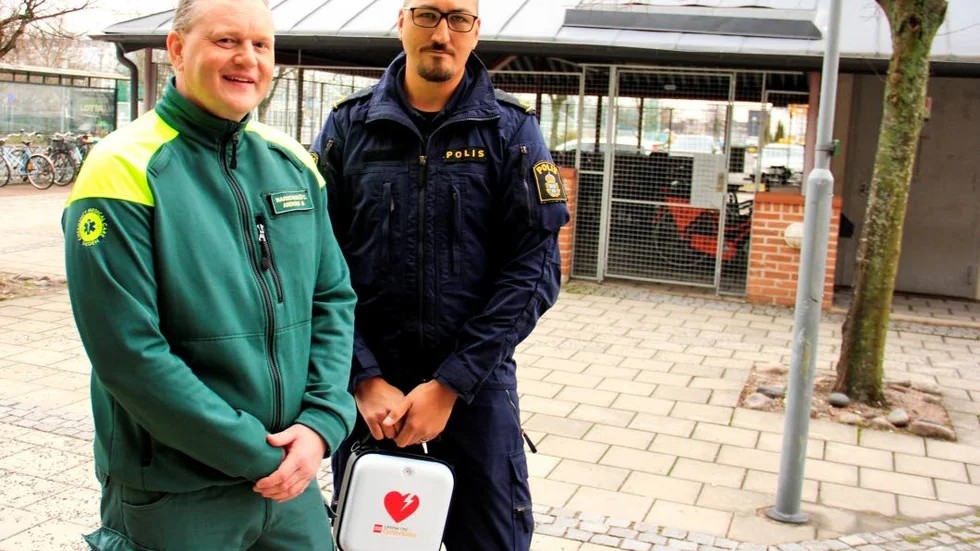Anders Bäckman har varit med i forskningsgruppen kring Sams-projektet Daniel Whass var den som lyfte idén för Uppsalapolisen.
