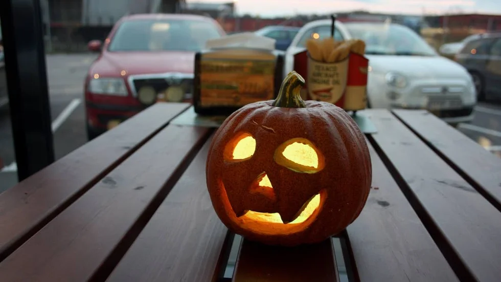 Pumpor förstås på halloween.