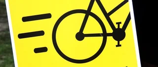 Snabbcykelvägen dåligt plogad