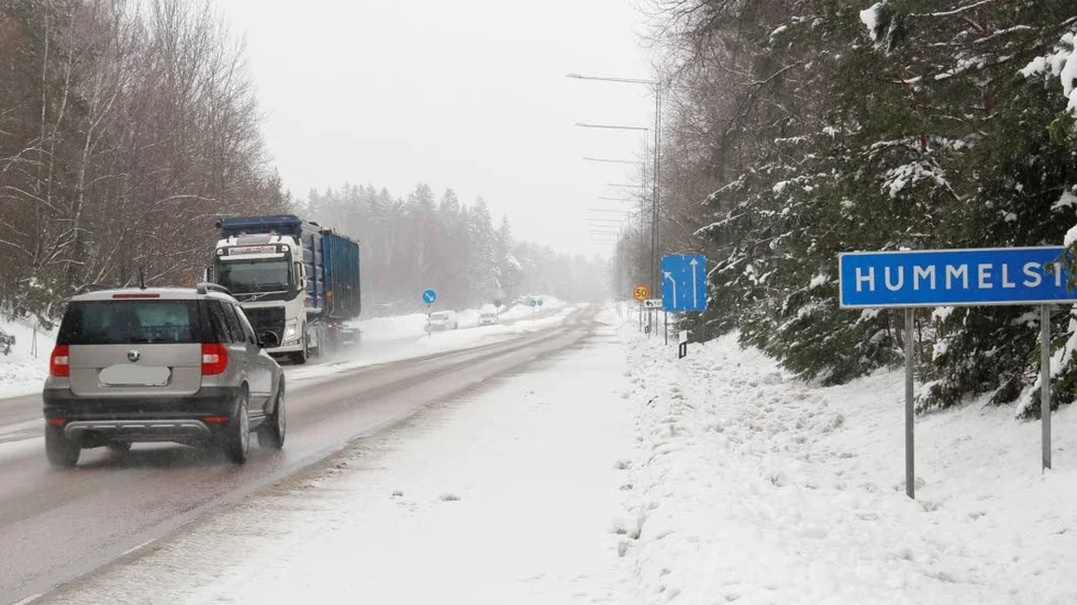 Europavägen som blev länsväg 515.
