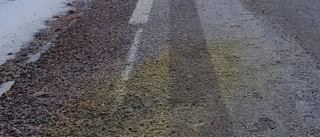 Oljeläckage upprör bybor