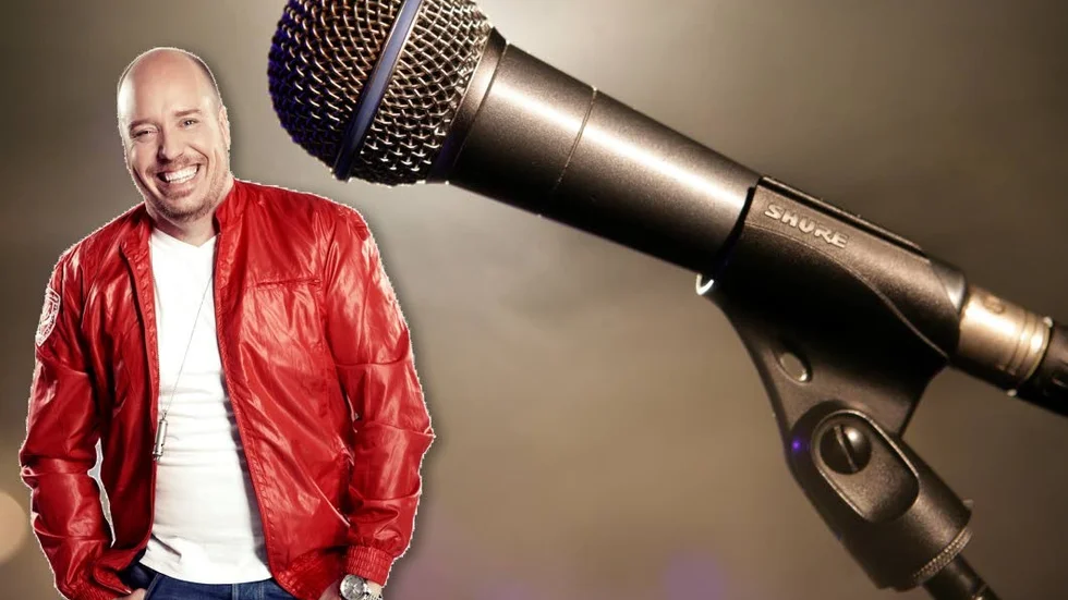 Bilden är ett montage. Är du Norrbottens roligaste människa? Nu söker komikern Janne Westerlund efter en opptäckt talang till show i Haparanda.