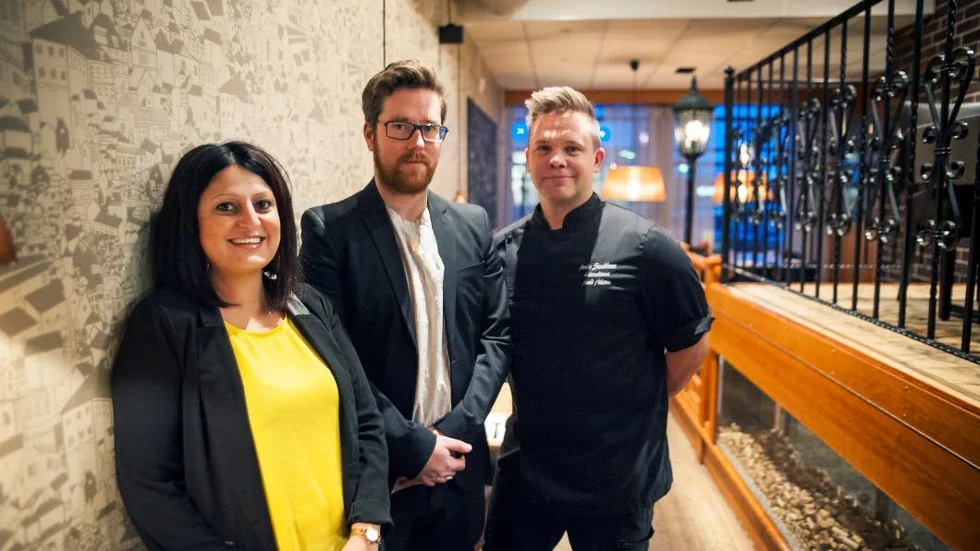 Satsning. Tania Nilsson, David Palmbo och Arvid Nilsson ser fram emot nyöppningen i januari. ”Det känns som en pånyttfödelse”, säger Tania.