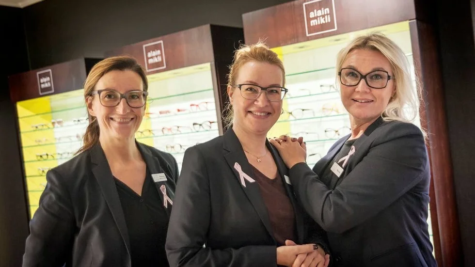 Therese Boström, Lenita Barsk och Marika Jonsson.