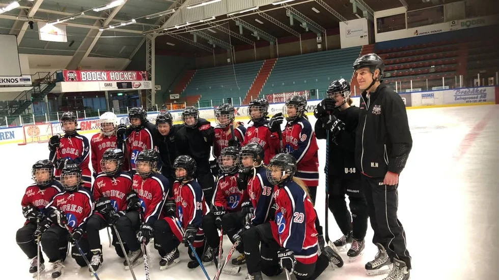 Nu har Boden Hockeys första tjejlag etablerats.