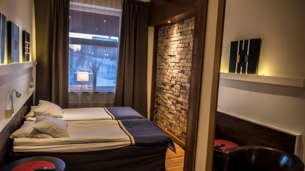 Det är många turister som väljer att spendera jul– och nyårshelgerna i Kiruna.