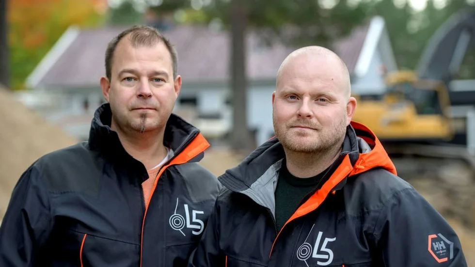 Joachim Edström och Martin Lindgren, L5 Navigation Systems.
