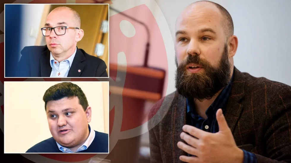 Nybildade S-föreningen Reformisterna, med bland andra debattören Dabiel Suhonen, tänder ny gnista för idédebatten inom partiet, tycker bland andra länets SSU-ordförande Fredrik Bruhn (nedre bilden).  Men Luleås kommunalråd Niklas Nordström är inte lika entusiastisk.