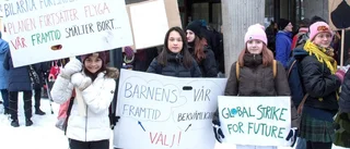 De strejkar för klimatet