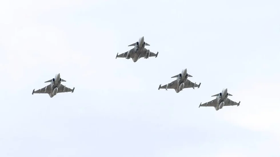 Flygvapenövningen i Uppsala pågår i fem dagar.