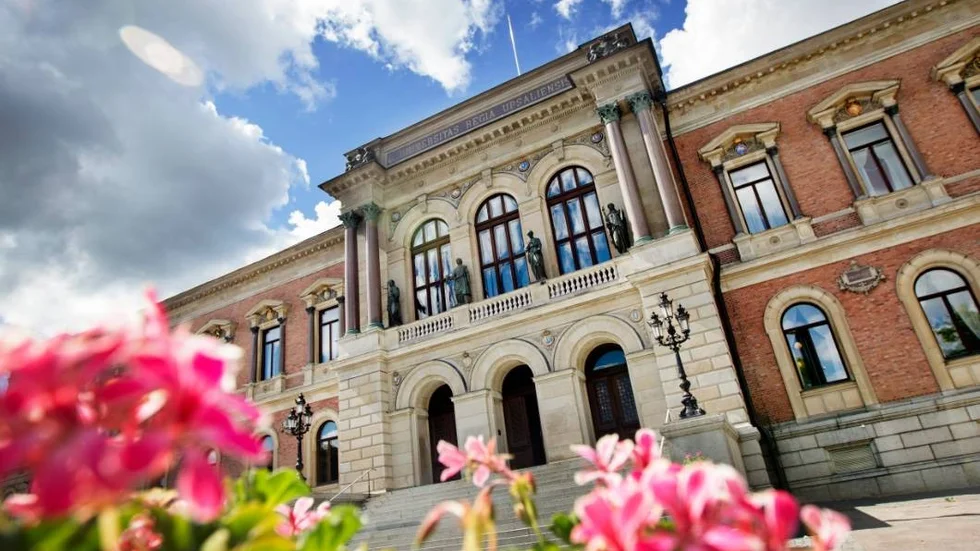 Uppsala universitet, universitetshuset, exteriör.