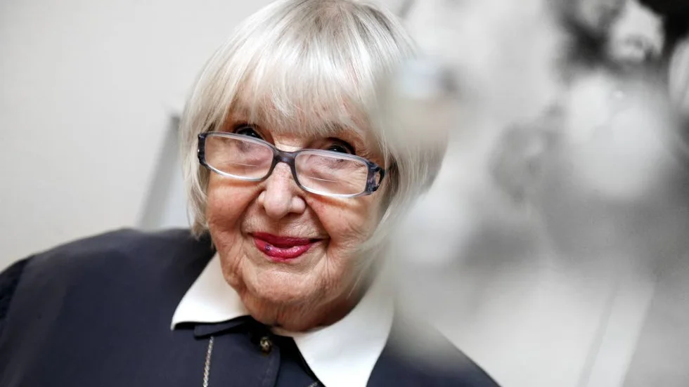 Kläddesignern Vanja Brunzell i samband med 80-årsdagen.