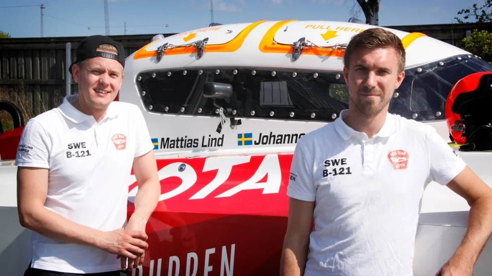Johannes Lundqvist och Mattias Lind har 396 poäng inför den sista deltävlingen, fyra poäng från tredjeplatsen.