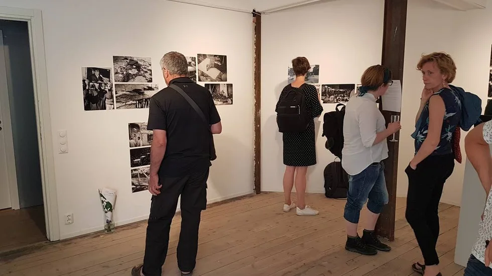 Tidigare i veckan var det vernissage på Furqan Haiders fotoutställning på Leoparden. Från och med denna helg kan bilderna ses på Kulturpunkten i Gottsunda.