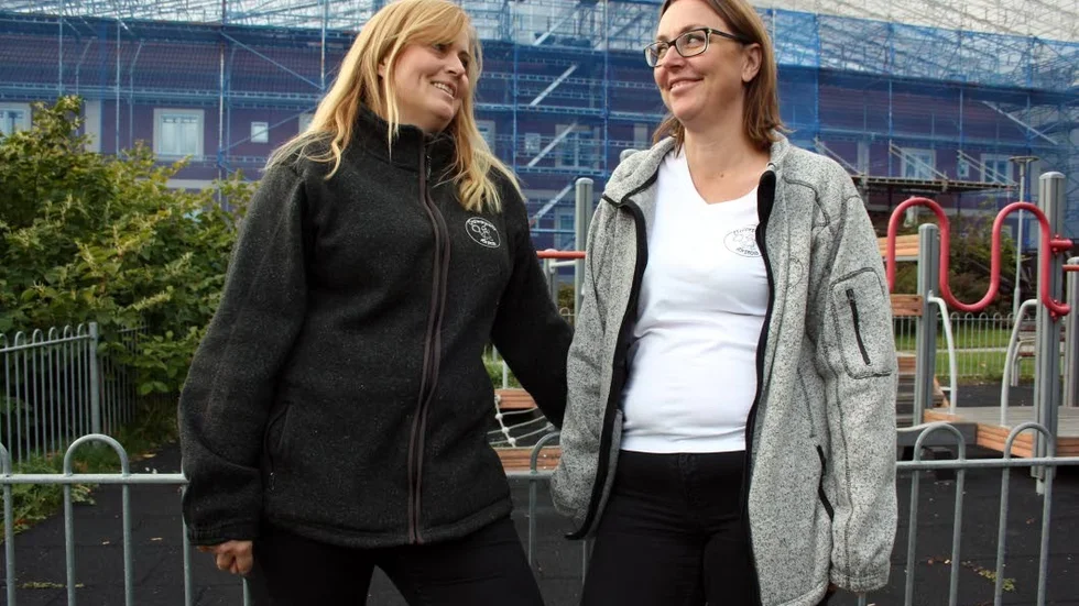 Anna Thomsen och Gudrun Plahn gläds över att de snart kan utöka med två avdelningar i Ljunggården.