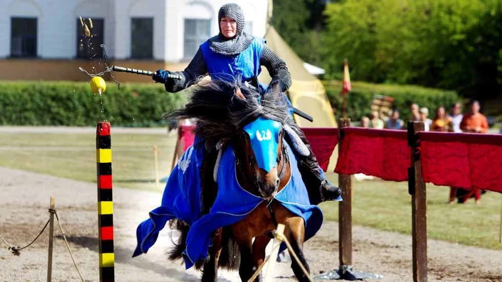 I helgen kommer riddarna till Skokloster.
