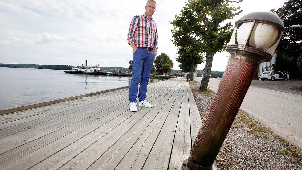 Anders Ekman: "Kanske är det upphovsmannen som varit där och hämtat sitt verk."