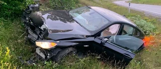 BMW-förare kraschade efter vansinnesfärd – körde i 211 km/h