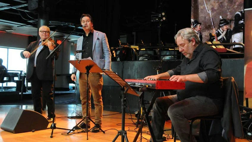 Göran Eriksson, Peter Collin och Mats Schubert.