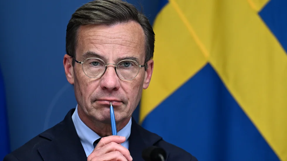 Statsminister Ulf Kristersson (M). Arkivbild.