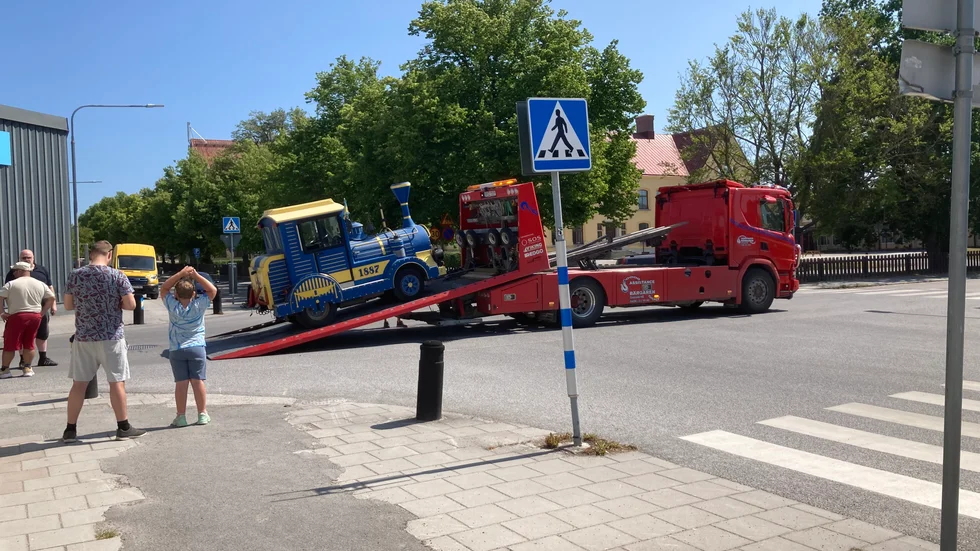 blågula tåget