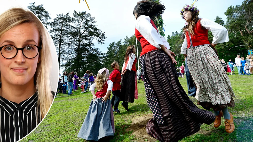 SMHI:s meteorolog Moa Hallberg spår midsommarvädret i Norrbotten. "Prognosen är väldigt osäker, men det ser ut att bli en blöt midsommar."   