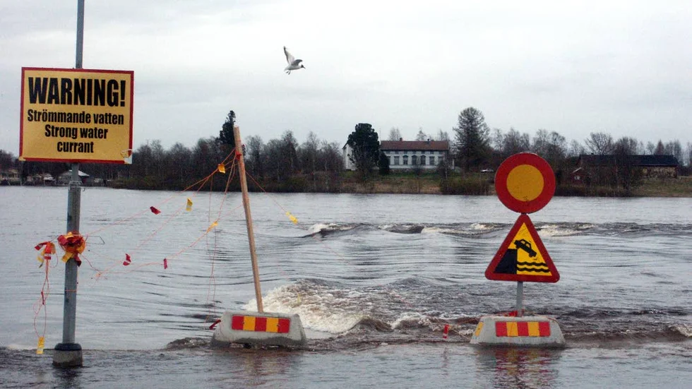 Översvämning. Bilden är en arkivbild.