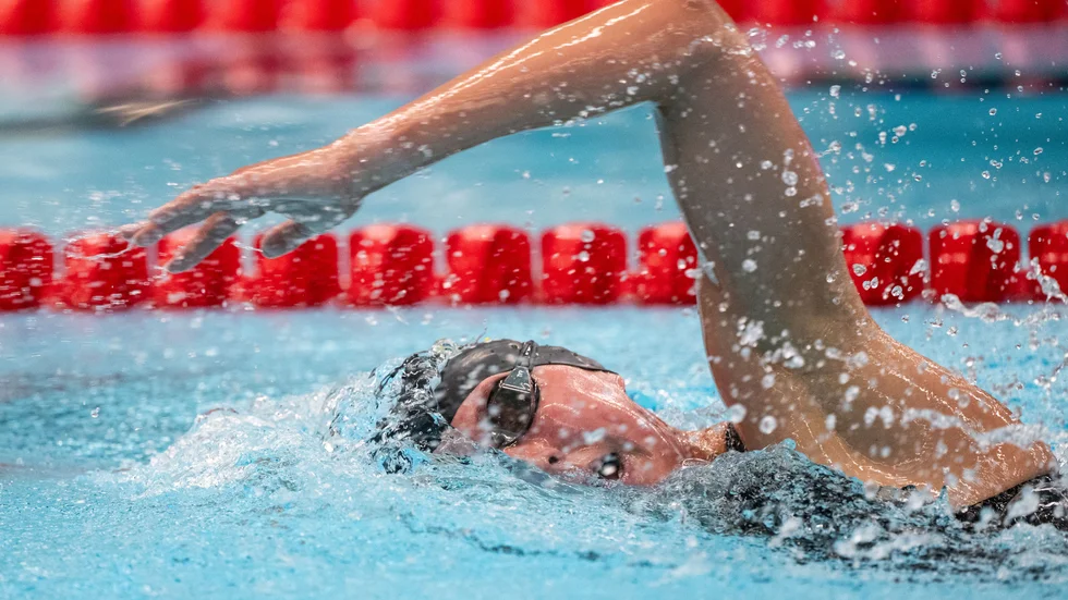 Emma Magnusson vann tre lopp under SM-simningarna i Umeå.