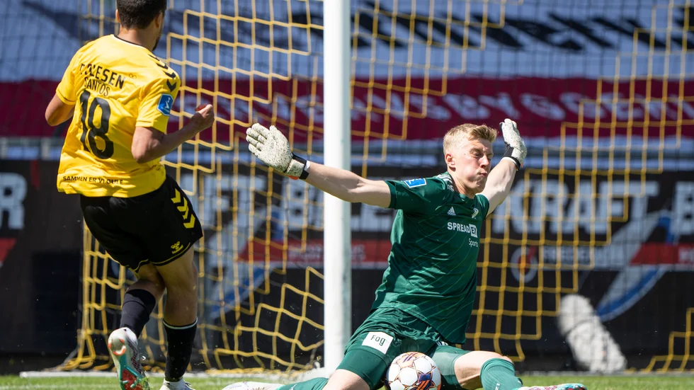 Thomas Santos, till vänster, är klar för IFK Göteborg. Arkivbild.