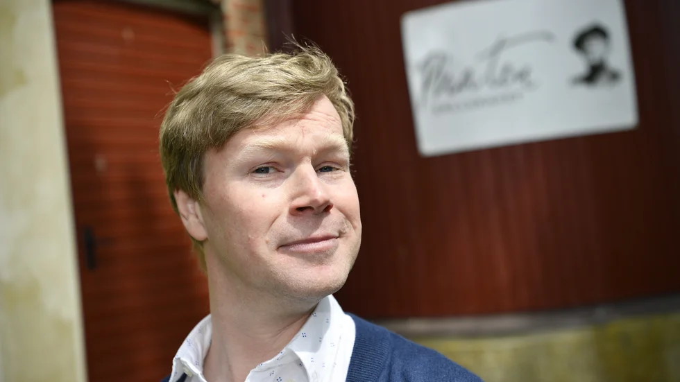 Johan Glans hade show i Nyköping under torsdagskvällen.